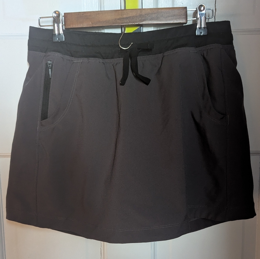 Black Skort with Pockets
